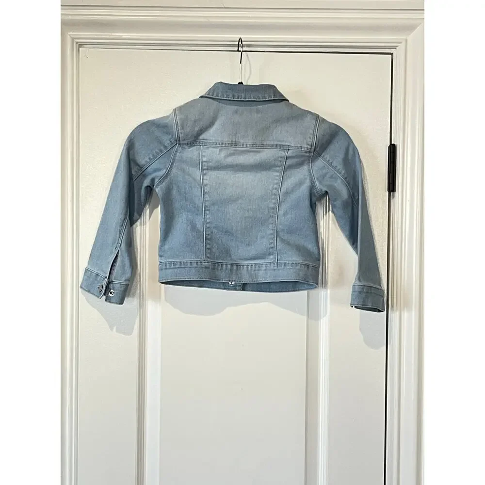 Squeeze Girls Faded Jean Jacket Size 6